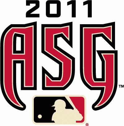 MLB All-Star Game 2011 Wordmark Logo iron on heat transfer